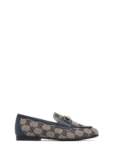 Loafer Aus Canvas „original Gg“ - GUCCI - Modalova