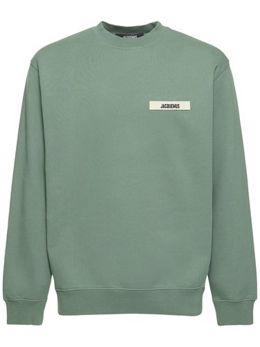 Le Cotton Gros Grain Sweatshirt - JACQUEMUS - Modalova