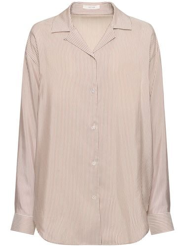 Camicia Valene In Raso Di Seta - THE ROW - Modalova