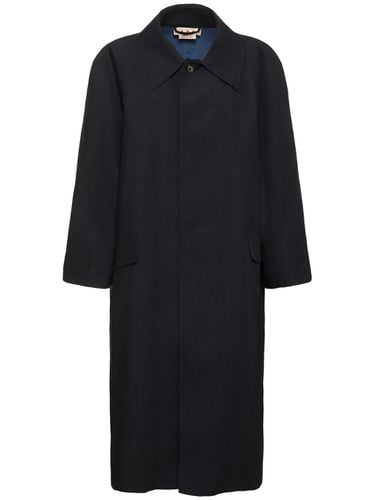 Water Repellent Cotton Trench Coat - MARNI - Modalova