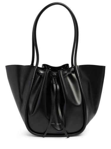 Borsa Grande Ruched In Pelle Morbida - PROENZA SCHOULER - Modalova