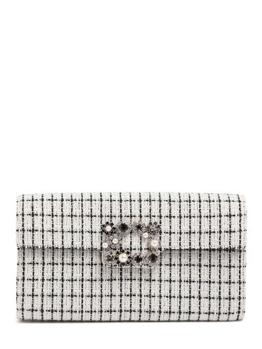 Clutch Mit Blumenschnalle „envelope“ - ROGER VIVIER - Modalova