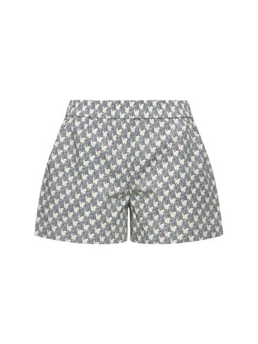 Shorts De Popelina De Algodón - TORY BURCH - Modalova