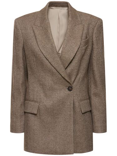 Blazer De Lana - BRUNELLO CUCINELLI - Modalova