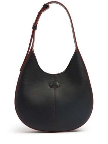 Mini Hobo-tasche Aus Leder „dbs“ - TOD'S - Modalova