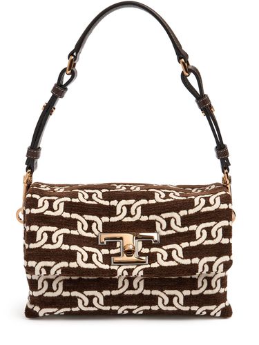 Bolso Mini T Timeless Flap De Jacquard - TOD'S - Modalova