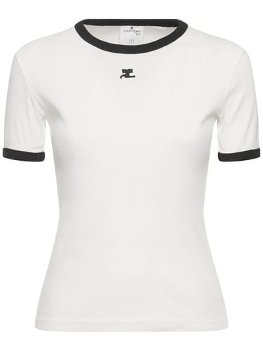 Camiseta De Algodón - COURREGES - Modalova