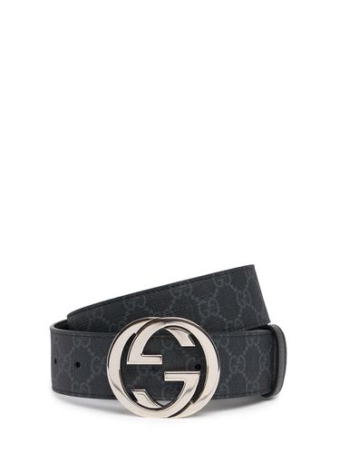 Mm Breiter Gürtel Aus Gg Supreme-canvas - GUCCI - Modalova