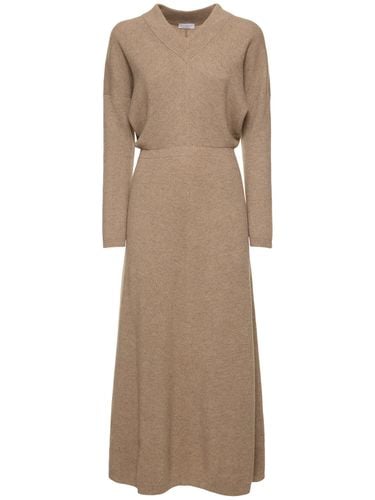 Cashmere Knitted Midi Dress - BRUNELLO CUCINELLI - Modalova