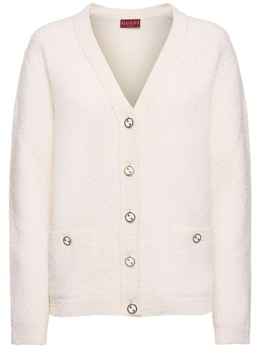 Cardigan Aus Wollmischung - GUCCI - Modalova