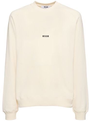 Msgm Logo Sweatshirt - MSGM - Modalova