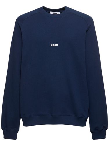 Msgm Micro Logo Sweatshirt - MSGM - Modalova