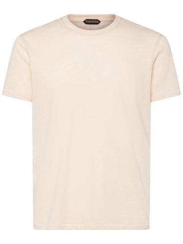 Camiseta De Algodón - TOM FORD - Modalova