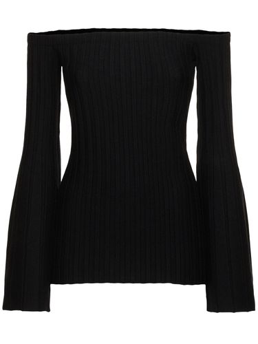 Nelson Wool & Cashmere Rib Knit Top - GABRIELA HEARST - Modalova