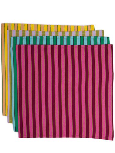 Set Of 4 Mixed Napkins - DUSEN DUSEN - Modalova