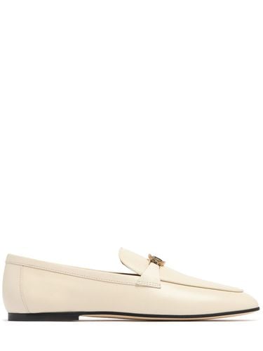 Mm Logo Leather Loafers - TOD'S - Modalova