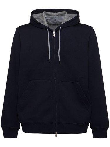 Leisure Zipped Sweatshirt - BRUNELLO CUCINELLI - Modalova