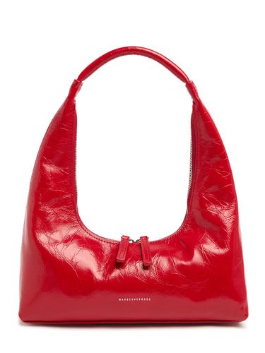 Borsa Hobo In Pelle Craclé - MARGE SHERWOOD - Modalova