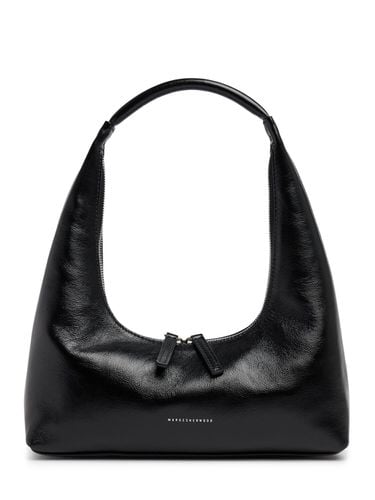 Hobo Glossy Leather Shoulder Bag - MARGE SHERWOOD - Modalova