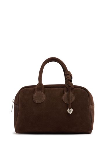 Bowling Soft Suede Top Handle Bag - MARGESHERWOOD - Modalova