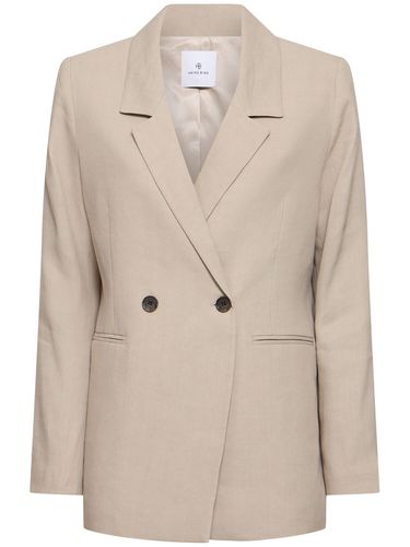 Blazer Aus Leinenmischung „diana“ - ANINE BING - Modalova