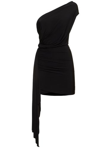 Minikleid Aus Stretch-mesh „twisted“ - BALENCIAGA - Modalova