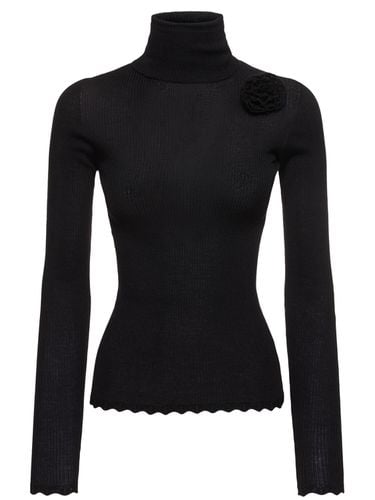 Rollkragenpullover Aus Kaschmir - BLUMARINE - Modalova