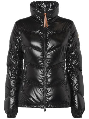 Chaqueta De Plumas De Nylon Laqué - MONCLER - Modalova