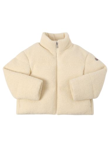 Babas Virgin Wool Bouclé Down Jacket - MONCLER - Modalova