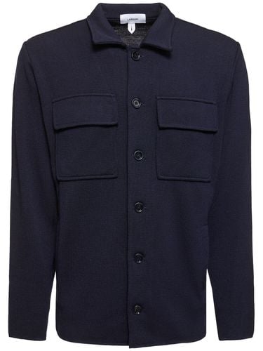 Wool Shirt Jacket - LARDINI - Modalova