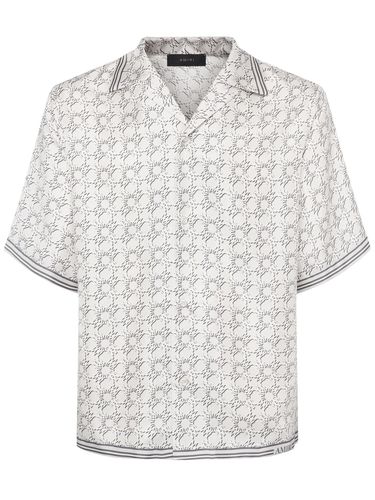 Camisa Bowling De Seda - AMIRI - Modalova