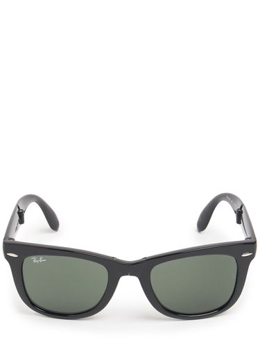 Folding Glossy Wayfarer Sunglasses - RAY-BAN - Modalova