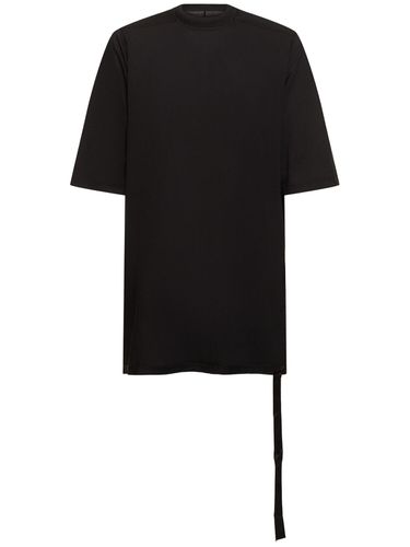 Jumbo Ss Cotton Jersey T-shirt - RICK OWENS DRKSHDW - Modalova