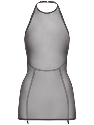 Retta Mesh Mini Dress - BORDELLE - Modalova