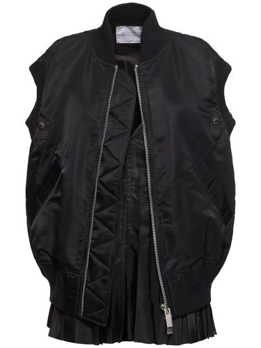 Nylon Twill Vest - SACAI - Modalova