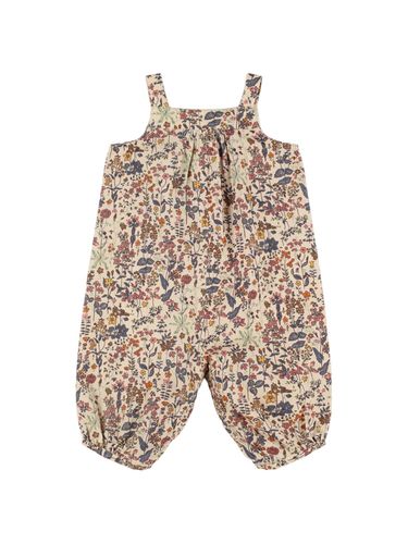 Jumpsuit De Popelina De Algodón Estampado - BONPOINT - Modalova