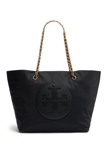 Bolso Tote Ella Chain De Nylon - TORY BURCH - Modalova