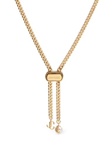 Bon Bon Long Necklace W/ Charms - JIMMY CHOO - Modalova