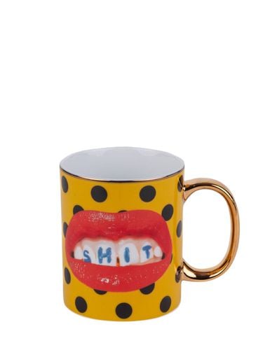 Taza De Porcelana Shit - SELETTI - Modalova