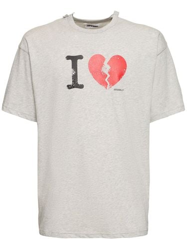 I Love Suffer Printed T-shirt - MAGLIANO - Modalova