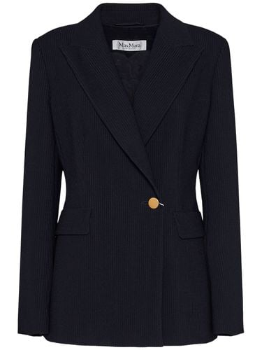 Einreihiger Blazer Aus Wollmischung „pagano“ - MAX MARA - Modalova