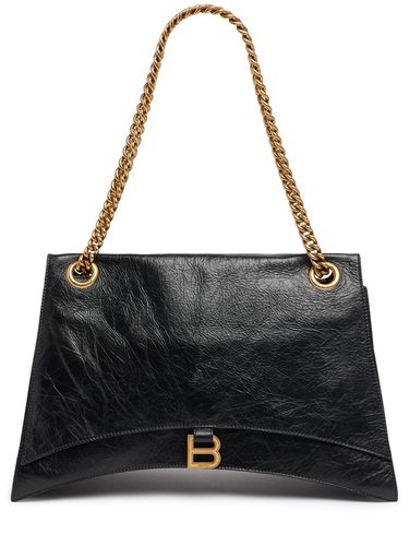 Bolso Grande Crush De Piel Con Cadena - BALENCIAGA - Modalova