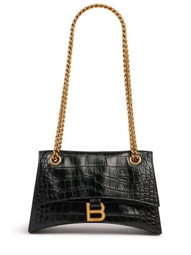 Bolso Pequeño Crush De Piel Grabada - BALENCIAGA - Modalova