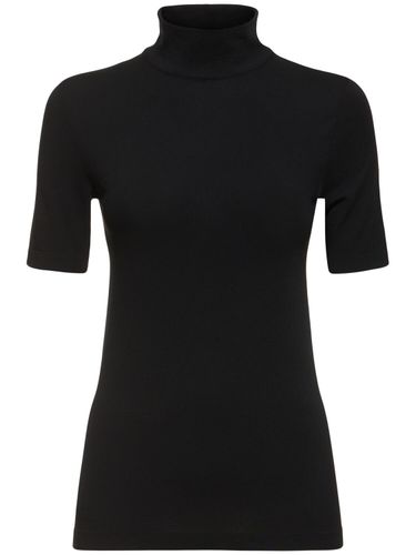 Top Aurora In Maglia Di Misto Modal - WOLFORD - Modalova