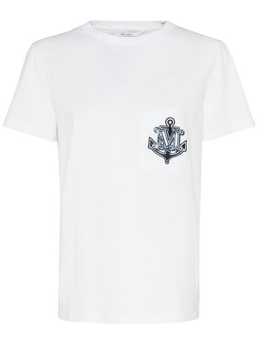 T-shirt Acacia In Jersey Con Logo - MAX MARA - Modalova