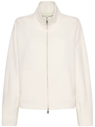 Plava Neoprene Zip Jacket - MAX MARA - Modalova