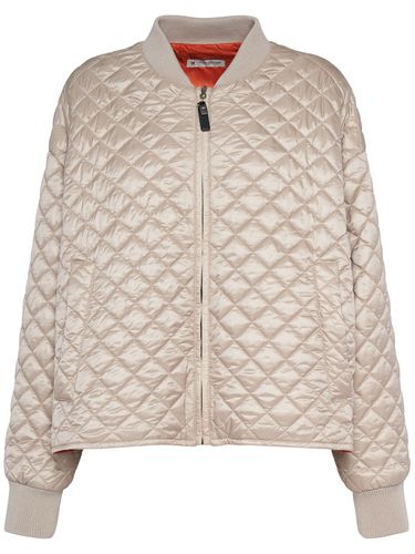 Licia Quilted Puffer Bomber Jacket - MAX MARA - Modalova