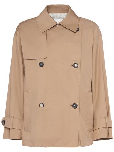 Abrigo Trench De Sarga - MAX MARA - Modalova