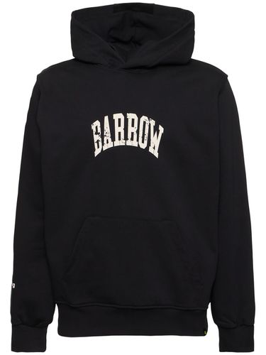 Logo Printed Sweatshirt Hoodie - BARROW - Modalova