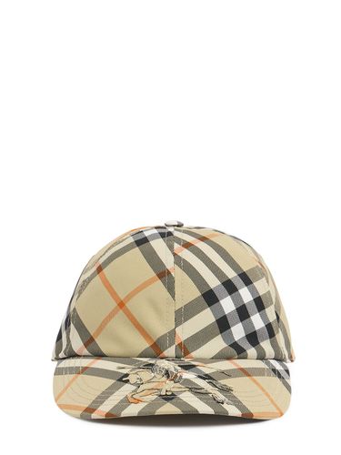 Cappello Baseball Check In Techno - BURBERRY - Modalova